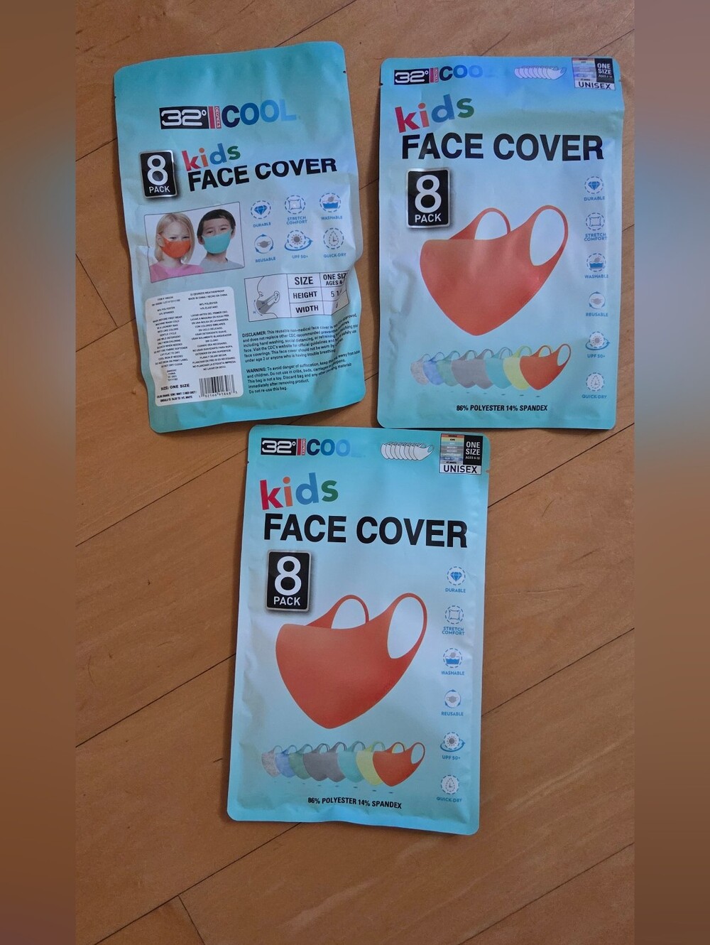 New - 32 Degrees Kids Face Mask
